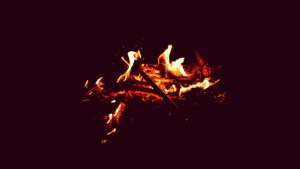 Red Orange Campfire